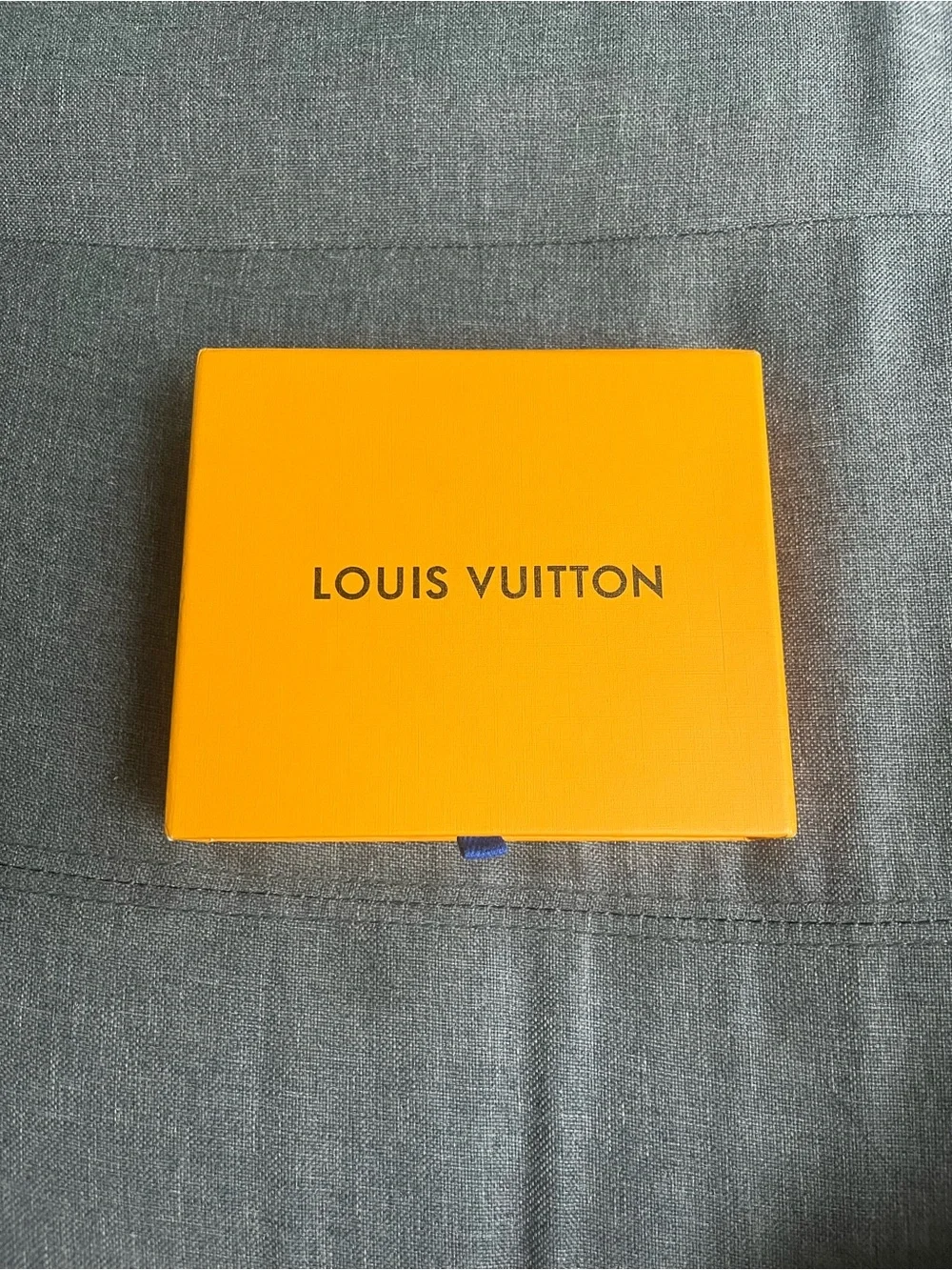 Louis Vuitton black wallet and card holder